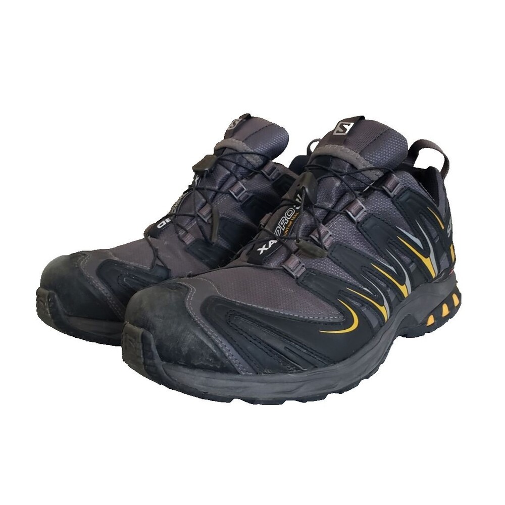 Salomon XA Pro 3D Chassis Mens SZ 12 Mountain Trail Waterproof Hiking Shoes